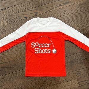 Long Sleeve Soccer Shots Shirt